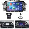 Fuluku 4+64G Android Autoradio per FIAT TIPO EGEA 2015 2016 2017 con Wireless Carplay&Android Auto, 7'' IPS Touch Screen Stereo Auto con Bluetooth 5.0/GPS/Backup Camera/FM/WiFi/SWC