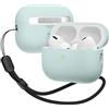 elago Cover Liquid Hybrid con Laccetto per AirPods Pro 2 | Triplo Strato di Protezione, Custodia Protettiva, Antiurto (Verde Menta)