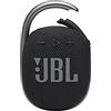 JBL Clip 4 - Altoparlante - per uso portatile - senza fili - Bluetooth - 5 Watt - nero