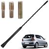 DONOONIS Antenna Auto 40 Cm Antenna Radio Auto Amplificata Tetto AM FM Dab Amplificatore Autoradio Tetto Sostituzione per Maggior parte Accessori Esterni Auto con Filettatura M4 M5 M6