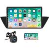 Hikity Autoradio Android con GPS WiFi per BMW X1 E84 2010-2016, 1+32G 10,1 Pollici Touchscreen Stereo Auto Bluetooth con Mirror Link FM RDS Radio Retromarcia+Mic