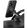 sincetop Auto Telefono Supporto Serie Q [Quad] - 3 in 1 con Ventosa per Cruscotto, Parabrezza e Scrivania - Blocco Rapido in 1 Secondo - Supporto Universale per Navigazione - Rotazione a 360°