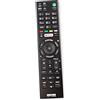 AULCMEET RMT-TX100D - Telecomando sostitutivo per Sony UHD TV KD-75X9105C KDL-55W808C KDL-55W809C KDL-55W755C KDL-55W756C KDL-50W80xC KDL-50W805C KDL-50W809C KDL-5C 50W75. xC KDL-50W756C KDL-43W805C