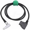 HangTon P-tap D-tap - Cavo di alimentazione a 2 pin ad angolo retto per Teradek Bond Bolt Cube Series (45 cm)