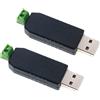JZK 2x Adattatore convertitore da USB a RS485, convertitore da USB a 485, modulo convertitore da USB a RS485, modulo USB RS 485 per sistema Windows 7/8 XP Linux Vista