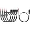 QUARKZMAN 5pcs Cavi Pigtail Alimentazione DC, Connettore Femmina Barrel 3.5mm x 1.35mm a Filo Scoperto 50cm per PC Laptop Giocattoli Cellulari Dispositivi Elettronici