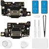 Eonpam Dock ricambi per Poco F3/Xiaomi Mi 11i Connettore di Ricarica Porta Caricatore Port Microfono Audio Jack + Kit di Riparazione Sostituzione