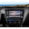 Coleya Pellicola Protettiva per Navigazione Compatibile con Skoda Octavia 3 MK3 5E RS 2017-2019, Pellicola Protettiva in Vetro Temperato, 9H Antigraffio GPS Proteggi Schermo (8 Pollici)