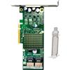 ROSE RAIN Scheda di espansione SAS HBA PCIe SATA a 8 porte compatibile con controller LSI 9207-8I 6Gbps PCIe 3.0 SAS2308 per NAS ZFS FreeNAS TrueNAS unRAID Server