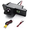 Generic telecamera di retromarcia per auto compatibile con auto Nissan Juke Note Qashqai X-Trial Citroen C2 C3 C4 C5 C6 Peugeot 307 308 208 2008 3008 kit telecamera di parcheggio telecamera posteriore