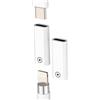 Kefiany per Apple Pencil Adattatore Lightning Femmina a USB C Femmina (Set di 2) per IPad Penna per Apple Pencil Caricabatterie per Iphone 1a Generazione Tipo-c Cavo Jack Ricambio Pen 1 Gen
