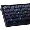 Hyekic Set di 135 copritasti in PBT, con 135 tasti, sfumati grigi, stampa laterale lettera, lucentezza attraverso i copritasti, layout ANSI e ISO, per switch Cherry MX e tastiere meccaniche (profilo ciliegia