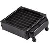 Tonysa Radiatore in alluminio da 80 mm, dissipatore di calore per raffreddamento ad acqua per computer radiatore in alluminio, scambiatore di calore a sezione di calore rapido per di