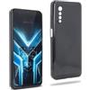 REY Cover in Gel TPU Nera per CUBOT X70, Ultra Sottile 0,33 mm, Morbido Flessibile, Custodia Silicone