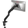 Duronic DM6A1 Supporto Monitor da Scrivania, Molla a Gas, Schermi 13-32, Braccio Ergonomico Regolabile VESA 75/100, 360°, Inclinazione -90°/+85°, per PC, Ufficio, Gaming, Home Office, Portata 9 kg
