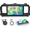 Hodozzy 【4+64G】Hodozzy Carplay Autoradio per Citroen Jumpy 3/Peugeot Expert/Toyota Proace, 9 Pollici Touchcreen Stereo Auto Bluetooth 5.0 con Android Auto/EQ/Navi/Wifi/RDS/USB/SWC