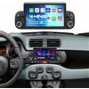 Hikity [4+64GB] Autoradio Android 15 per Fiat Panda 2013-2020 Radio Carplay Android Auto Schermo Wireless 7 Pollici IPS Bluetooth Mirror Link Navi GPS AI DSP WiFi FM RDS SWC
