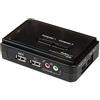 StarTech.com SV211KUSB Kit switch KVM USB a 2 porte con audio e cavi