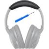 AHG Accessory House Global AHG QC35 ii - Kit di cuscinetti per fascia/fascia QC35, compatibile con cuffie Bose QuietComfort 35 ii/QC35 (nero) Design della fascia di alta qualità, montaggio fai da te senza cuciture, comfort e