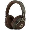 CG Mobile Guess - Cuffie Bluetooth ENC Metal 4G Logo (marrone)
