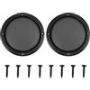 X Autohaux - 2 griglie di protezione da 16,5 cm, in rete, per altoparlanti e subwoofer