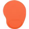 PATIKIL Tappetino Per Mouse Ergonomico, Tappetino Per Mouse In Gel Con Supporto Per Polso Schiuma Memory Per Computer Con Base Antiscivolo Per Ufficio Computer Portatili, Arancione