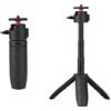 Generic Asta di estensione per selfie compatibile con DJI Osmo Pocket 3, treppiede estensibile con testa a sfera a 360°, vite da 1/4 per Pocket 3