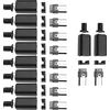 VGOL 10 Set Micro USB Tipo B 5 Pin Maschio Jack Connettore Saldare Plug Adattatore Shell di Plastica per Telefoni Cellulari Smart Phone Computer Camera