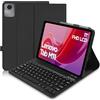 Hofsos Custodia per tastiera per Lenovo Tab M11 11 2023, custodia intelligente sottile con tastiera Bluetooth staccabile per Lenovo Tab M11 11 pollici 2023 (TB330/TB331) - Nero