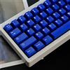 Sumgsn 114 tasti blu Jelly Keycaps Cherry Profilo Doubleshot traslucido Keycaps Set adatto per 60% 65% 75% tastiera meccanica Cherry Mx Switch
