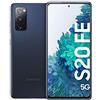 Samsung Galaxy S20 FE 5G, Android Smartphone, 6,5 Zoll Super AMOLED Display, 4.500 mAh Akku, 128 GB/6 GB RAM, Handy in 6 tollen Farben, Dunkelblau, 36 Monate Herstellergarantie [Exklusiv bei Amazon]
