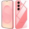 HS Products HSP Cover per Samsung Galaxy S25 5G - Antiurto e Perfettamente Aderente | Custodia in Silicone TPU con Microdots Anti-Ingiallimento e Protezione Fotocamera - Trasparente