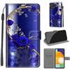 TOMYOU Cover per Samsung Galaxy A53 5G, rosa blu | Antiurto Protettiva Portafoglio, Slot per Schede, Magnetica, Custodia in Pelle PU, Libro Flip,Funzione Stand