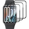 Lutree per Xiaomi Smart Band 9 Pro Pellicola Protettiva, 3 Pezzi Anti Graffio Flessibile Film, 3D Piena Copertura HD Anti-Impronte Senza Bolle Protezione Schermo