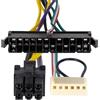 ZAHARA Cavo ATX Main 24Pin a 6Pin PSU Power Adapter 30cm per HP Elite 8100 8200 8300 800 G1 Z220 Z230 Z240 compaq 8300 6200