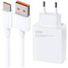 Wonvify 33W Caricatore Ricarica Veloce 6A con Cavo USB C 2M, Caricabatterie USB Type-C, Caricabatteria Turbo Charge Adattatore