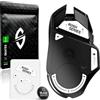 SensoryBoost Rush Glas Glides Set compatibile con Logitech G502 Lightspeed - Ultra Veloce e Delicato Lucido, Arrotondato, Robusto - Piedini di ricambio per mouse, pattini (non per tappetini in vetro