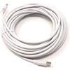 System-S Cavo di Ricarica USB-A a Micro USB 10 m Bianco - per Smartphone, Tablet e Dispositivi Micro USB - Solo Alimentazione