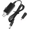 SALUTUYA Convertitore elevatore, cavo di prolunga USB, cavo di ricarica di alimentazione, 5 V a 9 V 12 V, trasformatore di tensione elevatore USB, per ventola del computer portatile, router wireless