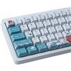 Sunzit PBT Keycaps 100 Tasti Cherry Profile Dye Sublimazione Coral Sea Keycaps per ISO/ANSI Layout 61/64/68/87 Gateron MX Interruttori Tastiera Meccanica