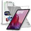 ebestStar - Cover per Lenovo Tab M9, Custodia Silicone Trasparente, Protezione TPU Antiurto, Morbida Sottile Slim, Trasparente + Vetro Temperato