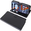 foto-kontor Custodia a libro compatibile con Cubot Kingkong Power cover di colore nero