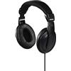 Hama Cuffie per TV via cavo, cavo lungo 6 m, controllo del volume, nero