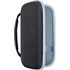 GEEKRIA Custodia per altoparlante Geekria Shield compatibile con Bose SoundLink Flex 2 Bluetooth, custodia rigida di ricambio protettiva con organizer per cavi (Blu)