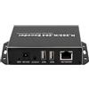 EXVIST H.265 1080P PoE HDMI Video Encoder/Decoder, Dual USB2.0 per Web Camera, Decoder Video per Telecamera IP, Compatible with ONV/HK, Live Broadcast per YouTube, Facebook, Wowza, Twitch
