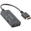 Xingdianfu Adattatore convertitore PS2 a HDMI, adattatore PS2 a HDMI supporta l'uscita video HDMI per tutte le modalità di visualizzazione PS2