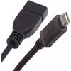 cablecc Design reversibile USB 3.0 3.1 Tipo C Connettore maschio a un cavo dati OTG femmina per tablet cellulare 20 cm