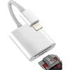 Aksenli Lettore Schede SD(2in1)Lightning Micro SD Card Reader Adattatore per iPhone 14 13 Pro Max per Apple MFi Certified Camera Porta TF Memory Foto Memoria Stick Lector Tarjeta Chiavetta per iPad Connettore