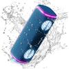 Decibelvibe Initial Tnz 7 - Altoparlante Bluetooth portatile, altoparlante impermeabile IPX7 con suono potente da 30 W, bassi profondi, Bluetooth 5.3, 25 ore di riproduzione, accoppiamento TWS, luci