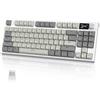 VGN GAMEPOWER x ATTACK SHARK K86 Tastiera Meccanica Wireless, Apex Pro TKL Gasket Tastiera Gaming RGB 75%, 2.4G/Bluetooth/USB-C con Schermo TFT, Manopola, Hot Swappable Interruttore Lineare, PC/MAC